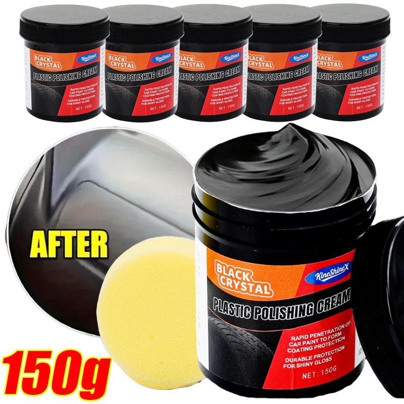Rubber Paste for Repairing Faded Scratches Black Plastic Interior Plastic Bumper Dashboard Nano-enhanced Ornament Repair Agent