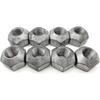 8PCS Wheel Nut Compatible with Bobcat 1213, 1600, 2000, 2400, 2410, 444M, 500, 520, 530, 533, 540, 542, 543, 553 S530, S550, S570, S590, S595, S630,