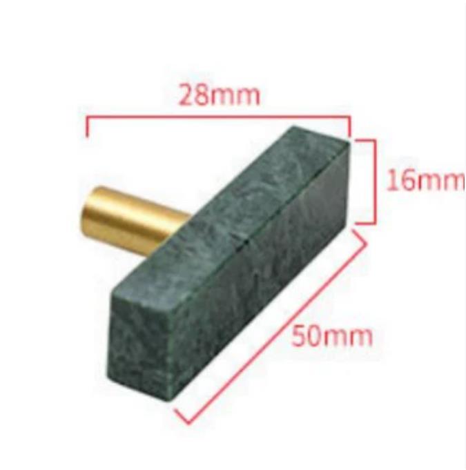 Brass Crystal Marble Handle European Light Luxury Diamond Light Ball Drawer Cabinet Wardrobe Door Handle