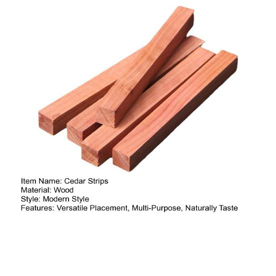 Lot de 20 bandes de cèdre pour rangement de vêtements, infuseur de parfum naturel, tiroir de garde-robe, blocs de cèdre rouge aromatique