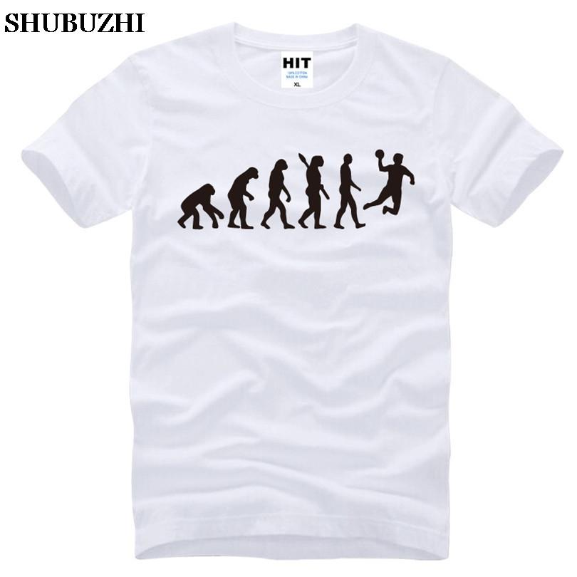 

Футболка для гандбола «Эволюция» унисекс, летняя модная хлопковая футболка с короткими рукавами с короткими рукавами, крутая футболка «Эволюция», топы шубужи, футболки унисекс 4XL