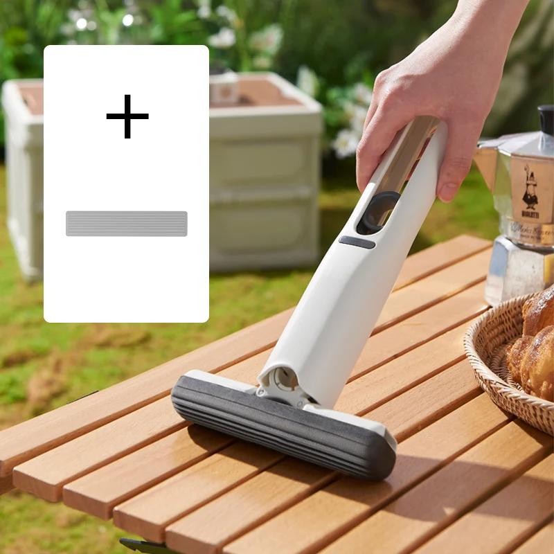Portable Mini Mop Squeeze Mop Multifunction Home Cleaning Products for Home Glass Sponge Desk Cleaner Household Cleaning Tools