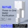 Oxygenation Wall-Mounted Filter Waterfall Aquarium Filter Silent Fish Tank Filter  Freshwater