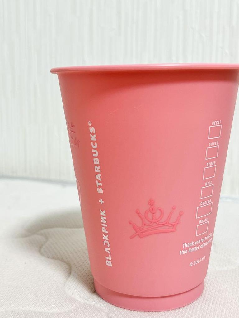 [USED] First come, first served* Starbucks x BLACKPINK limited collaboration not available in Japan