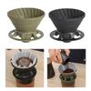 Silicone Coffee Drip Filter Cup Campings Coffee Drippers Foldable Coffee Filter