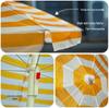Large Outdoor Sunshade Beach Umbrella for Balcony, Courtyard, and Garden