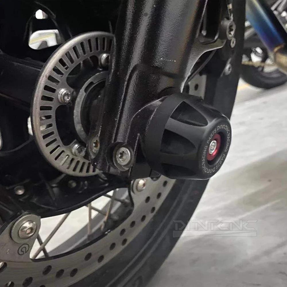 R NINET Motorcycle Front Wheel Axle Anti-Fall Protector Slider Accessories For BMW RNINET 719 2022 Pure Scrambler Racer Urban