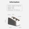 1PC Multi-function Plastic PP Desktop Storage Box Case 4 Grid Sub-grid Make up Cosmetic Holder Desk Pen Pencil Organizer
