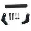 Universal Motorcycle GPS Phone Mount Bracket With Extension Bar Suzuki GSXR125 Black Stainless Steel