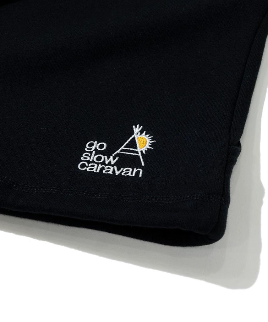 [go Slow Caravan] 352608 Air-Spun Fleece Crew Sweatshirt, Cat and Beer, Black, Size M