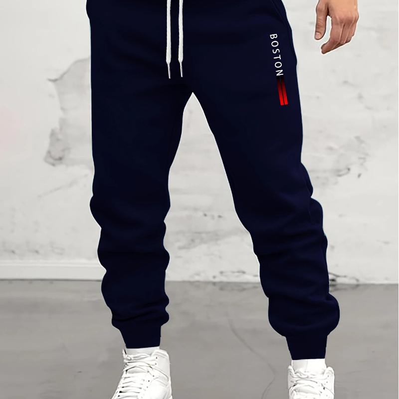 New Men's Casual Sweatpants, Autumn Winter Sports Pants, Winter Outdoor Casual Jogger Pants Men Pants Joggers