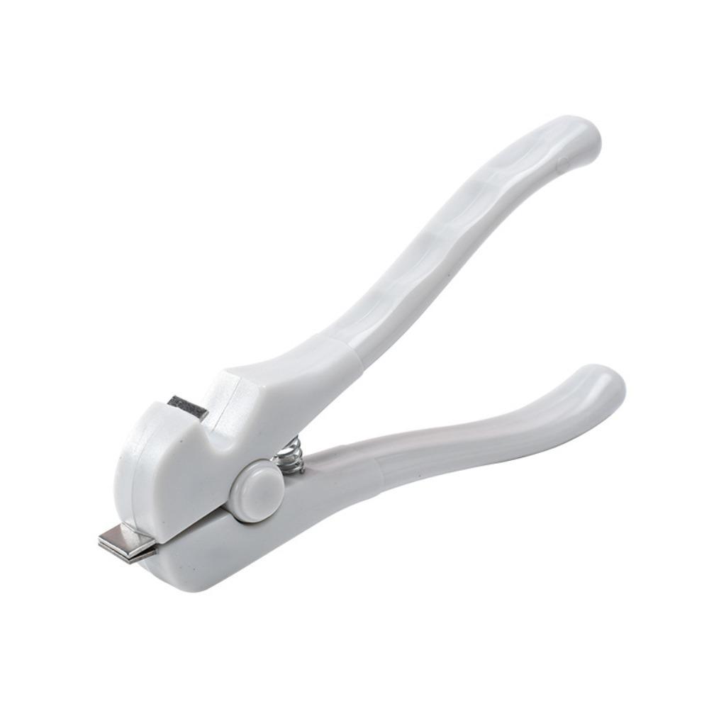 Spring Load Oyster Shell Opening Clamps Plastic Handle Nuts Pliers Seafood Clamp Tools  Household