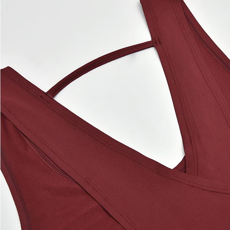 Cheap Sports Wear for Women Gym Tank Top Fitness Running Vest
