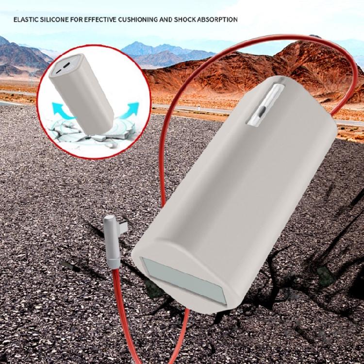 Silikonový kryt pro SUPERVOOC 150W Powerbanky Přenosné nabíječky Povrchy odolné proti poškrábání Tlumení nárazů Ergonomická rukojeť
