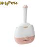 Wall Mounted Cat Litter Scooper Coarse/Fine Gap Plastic Pet Sand Sifter with Sand Filter Bin Pet Cat Shovel For Litter Box