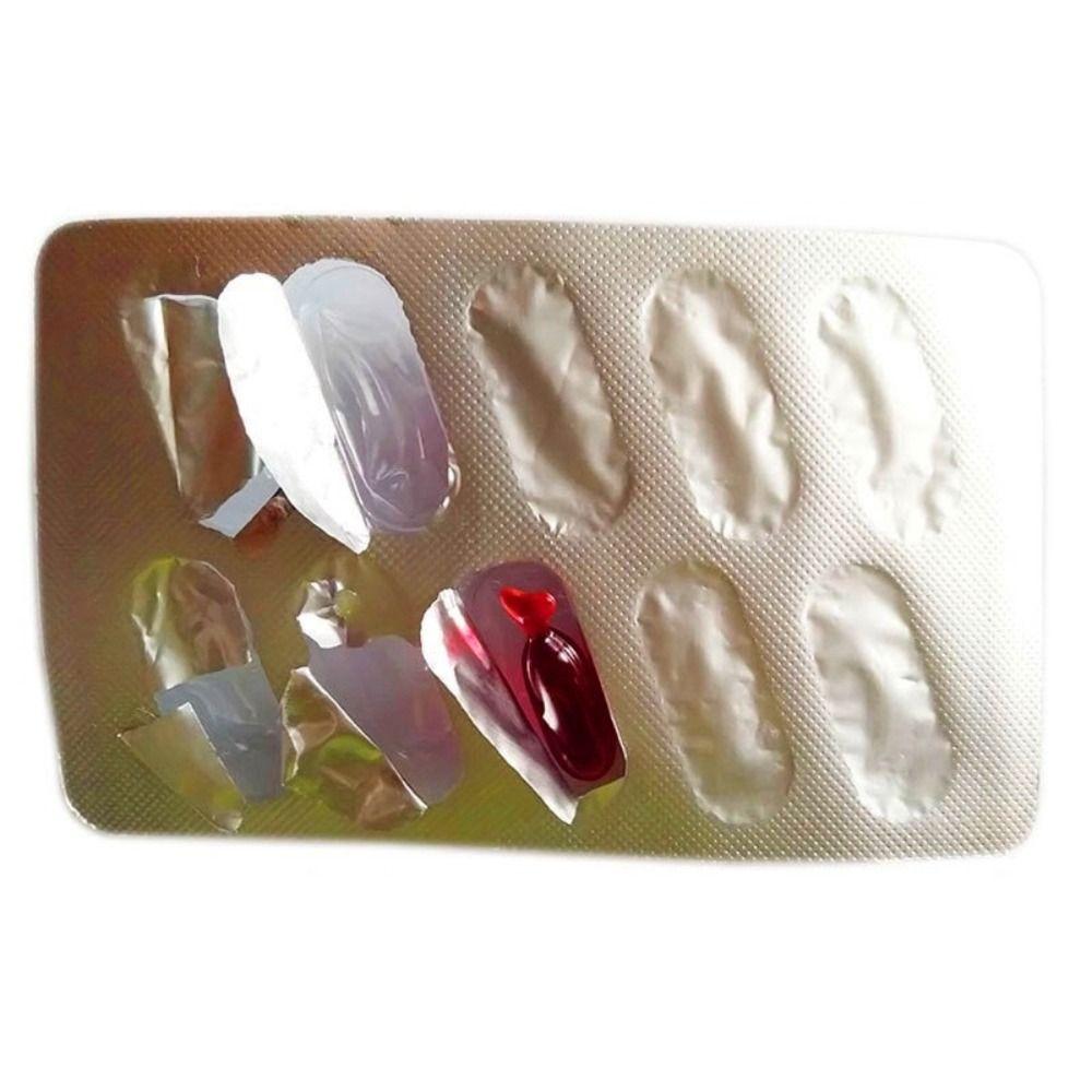 Easy To Clean Fake Blood Pills Non-toxic Edible plasma Fake Plasma Film and Television Makeup
