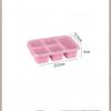 1PC, Bento Lunch Box, Suitable for Travel and Work, Snack Box Container with 5 Compartments