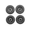 1/16 RC Car Universal Metal Wheel Tires DIY Parts Accessories