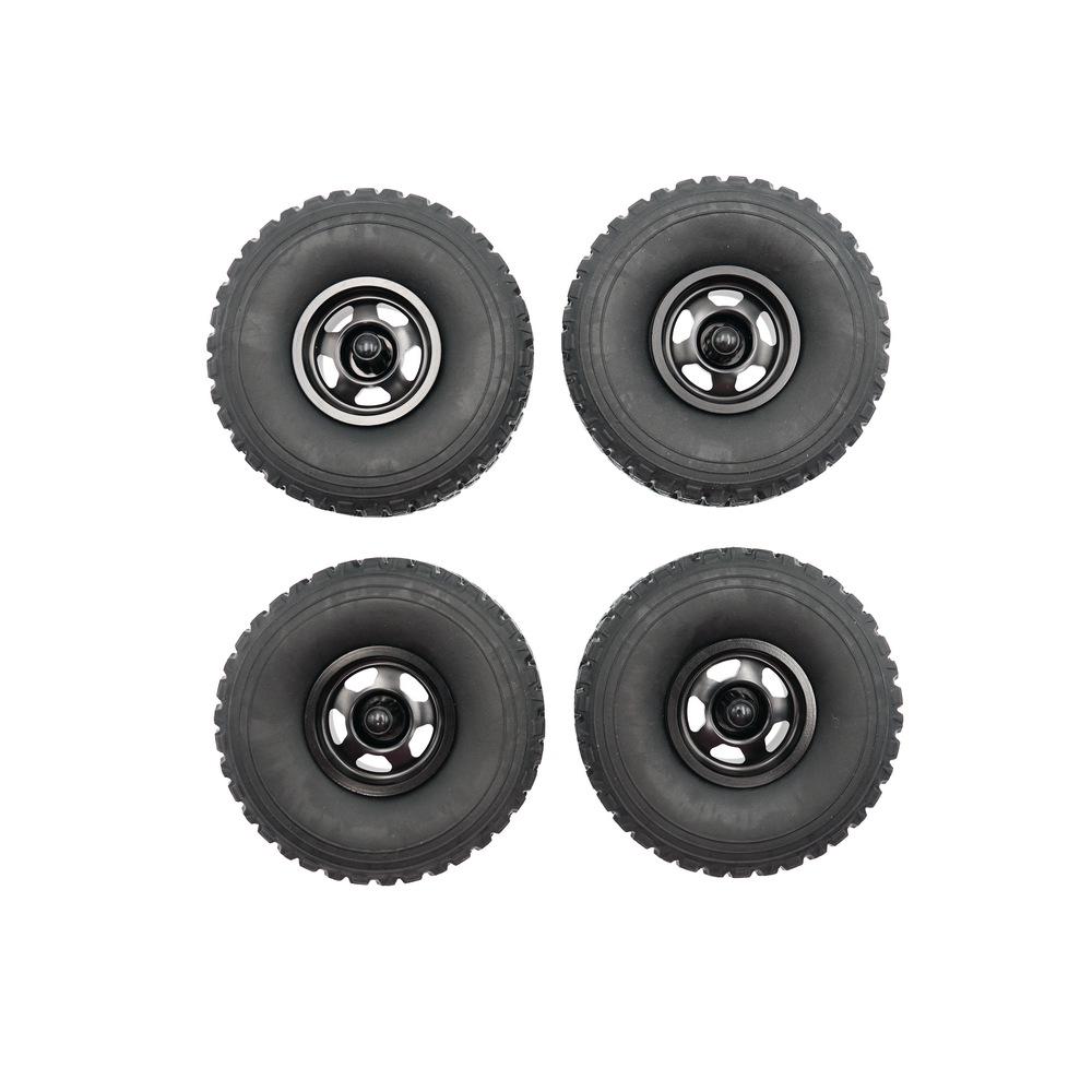 1/16 RC Car Universal Metal Wheel Tires DIY Parts Accessories