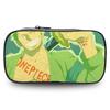 One Piece Monkey D. Luffy Pattern Pencil Case Makeup Bag Pen Bag Student Big Capacity School Supplies Zipper Pencil Pouch