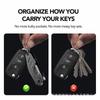 Retro Metal Alloy Keychain Organizer: Compact & Portable Foreign Gift Clip