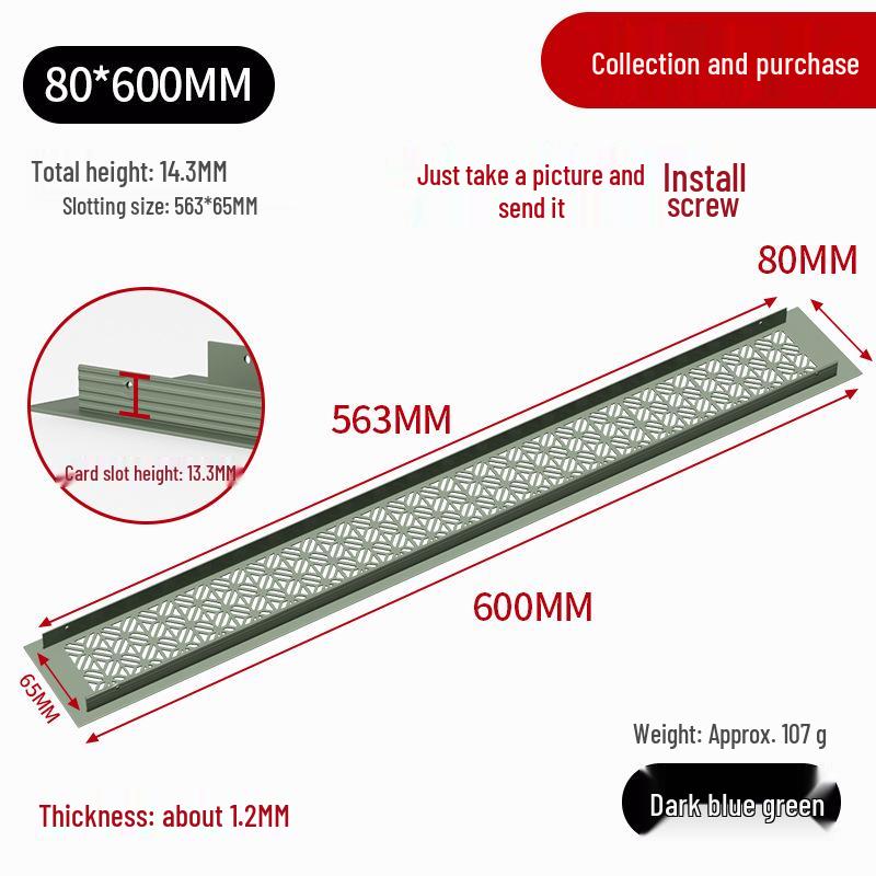 Küchenlüftungsgitterabdeckung aus Aluminium