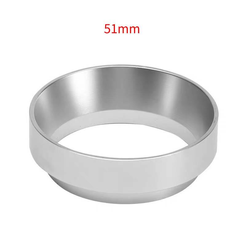 Aluminum Alloy Coffee Dosing Ring Rust Resistant Anti-spill Easy Wash for Coffee Enthusiasts Home Cafe Bar Accessories