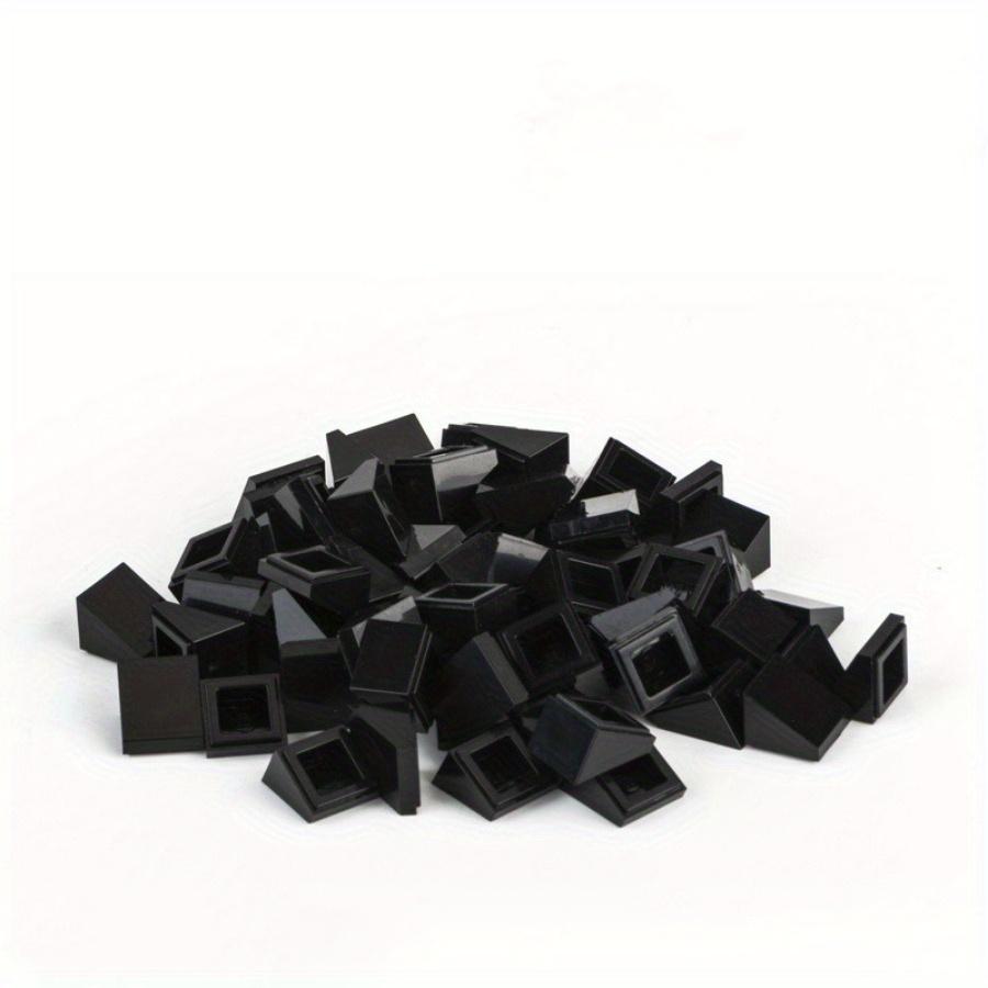 100 Pcs Slope 30° 1x1x2/3 Brick High-Tech Changeover Catch for Building Blocks Parts Educational Toys Children Gifts 54200