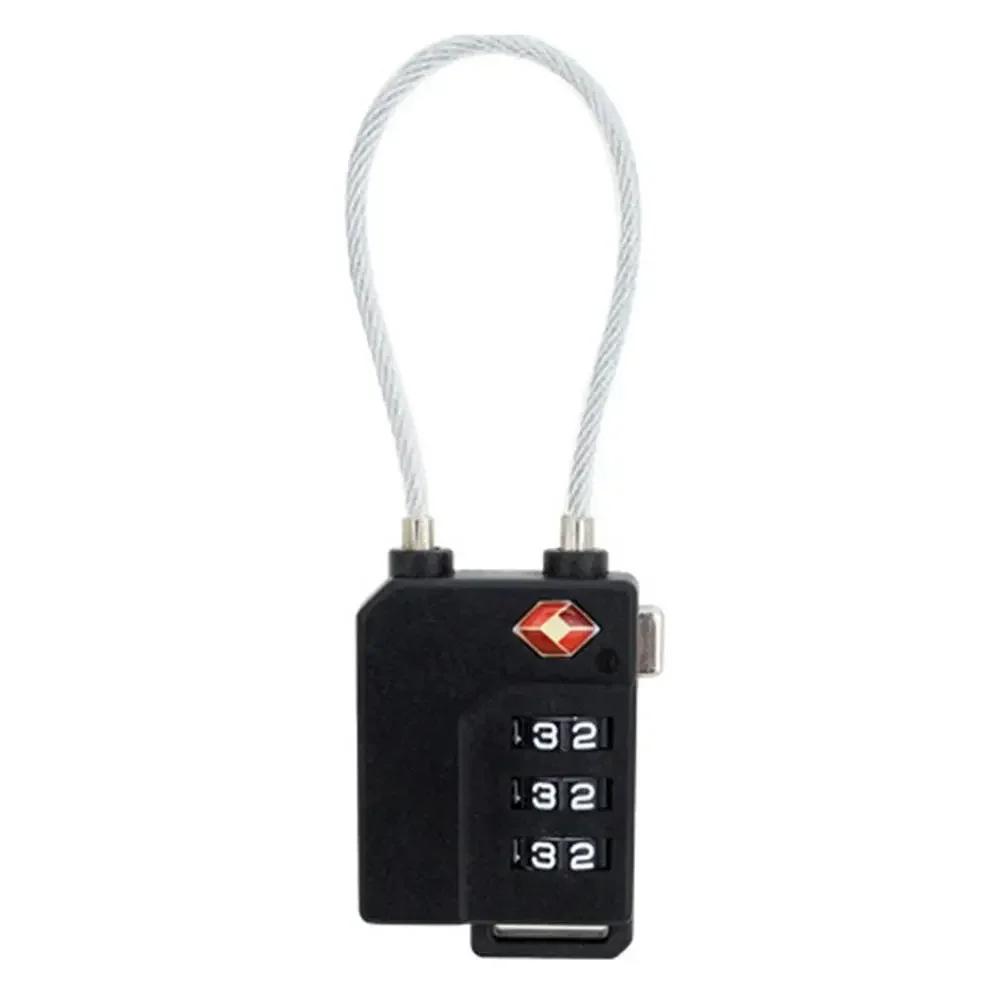 TSA Customs Code Lock Portable Anti-Theft 3 Digit Combination Password Lock Travel Luggage Security Tool Cabinet Locker Lock