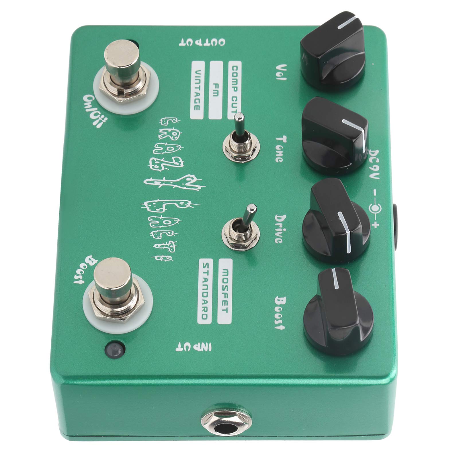 

Педаль перегруза для электрогитары Классические детали эффектов Аксессуары для музыкальных инструментов для профессиональных исполнителей