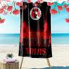 Name Custom Club Tijuana Logo Print Beach Towel, Large Soft Quick Dry Towel for Beach Camping Swimming