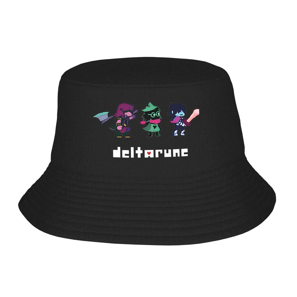 Frühlingspicknick Kopfbedeckung Deltarune Gaming Stuff Eimerhüte Trendiger Unisex Sonnenhut Bob Fischer Unisex Kappe Outdoor