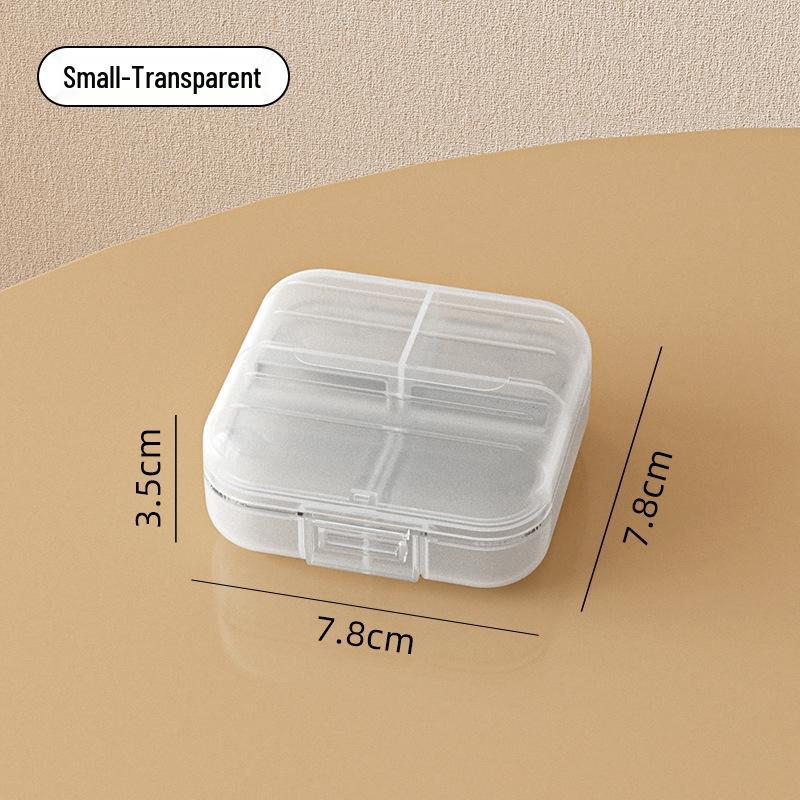 

7-Day Travel Pill Organizer: Portable & Sealed Medicine Dispenser