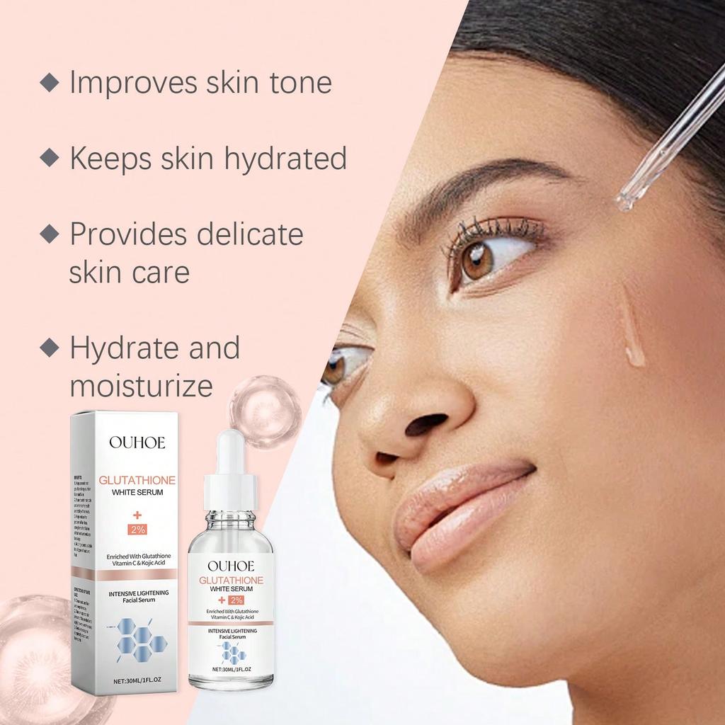 benefits of l glutathione supplement Best Glutathione Face Serum for Skin Lightening & All skin types main image 0