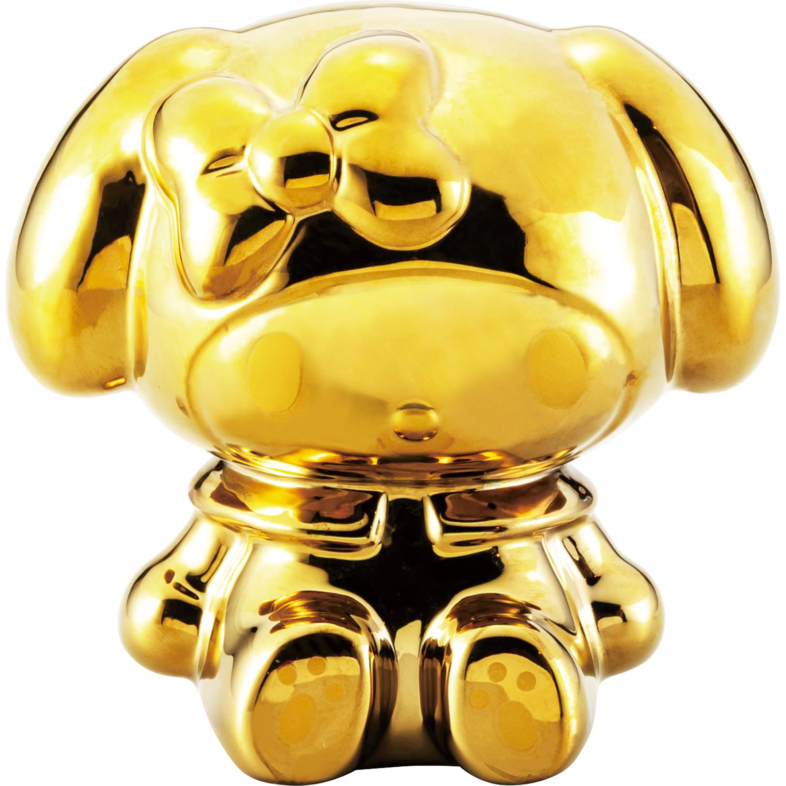 

Sanrio Piggy Bank Sparkling Gold My Melody Goods Miscellaneous Goods Gold 12 x 8 x 12 cm My Melody Approx. SAN4778-3 золотой
