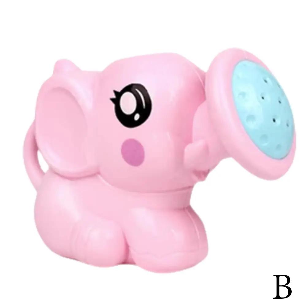 Baby Bath Sprayer Cute Elephant Bath Swimming Toy Kawaii Material Environmentally Safety Bathing Shower Friendly Happy Baby Z0M2