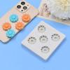Chocolate Moulds Daisy/Sunflower Shape Baking Molds Fondant Mould Cake Molds Silicone Material Gift for DIY Baking Lover
