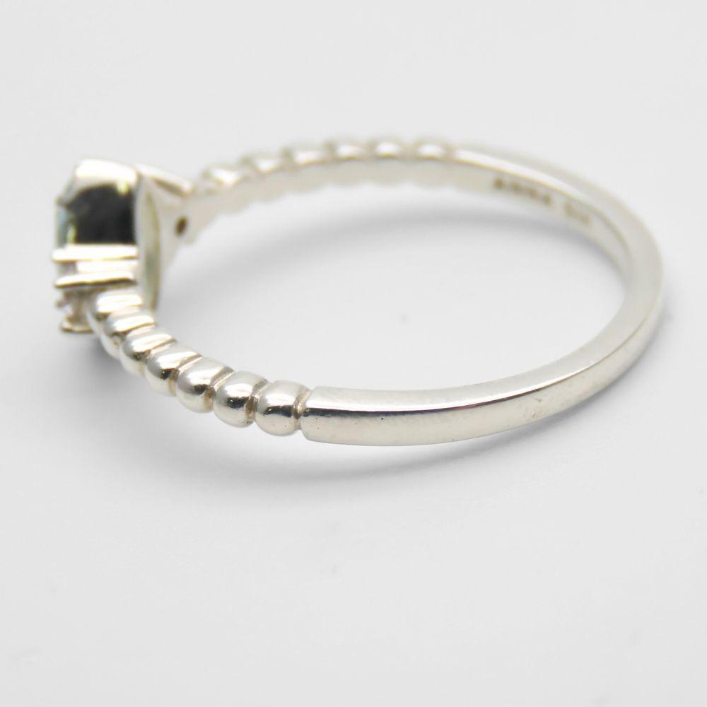 Used ANNA SUI Ring EU#53 Silver925/Rhinestone 1.6g Silver Accessories