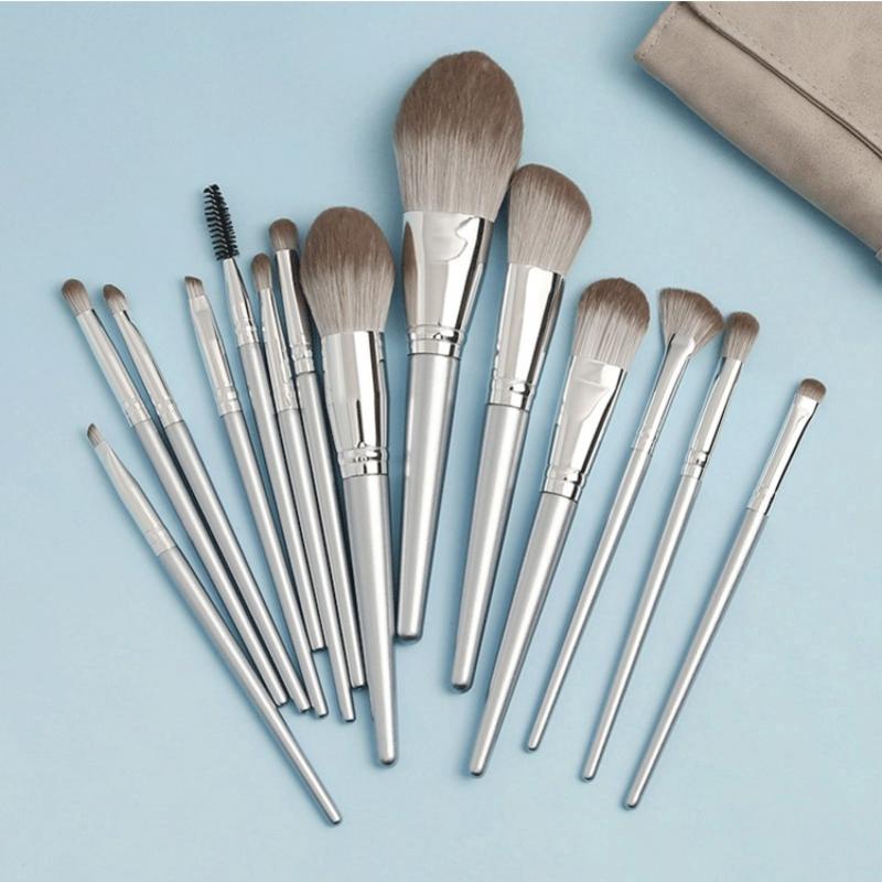 14 Piece Makeup Brush Set Includes Eyeshadow Brush Blush Brush Foundation Brush Concealer Brush Eyeshadow Makeup Brush Tools