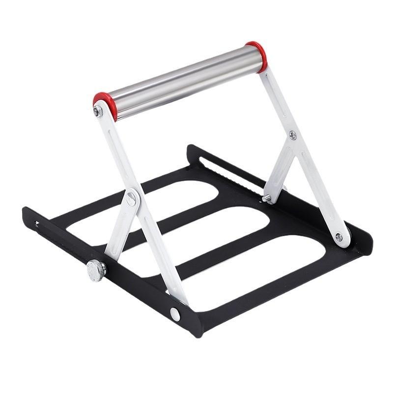 Cutting Machine Material Support Rack Multi Functional Balanced Lifting Bracket Foldable Cutting Tripod Auxiliary Tool