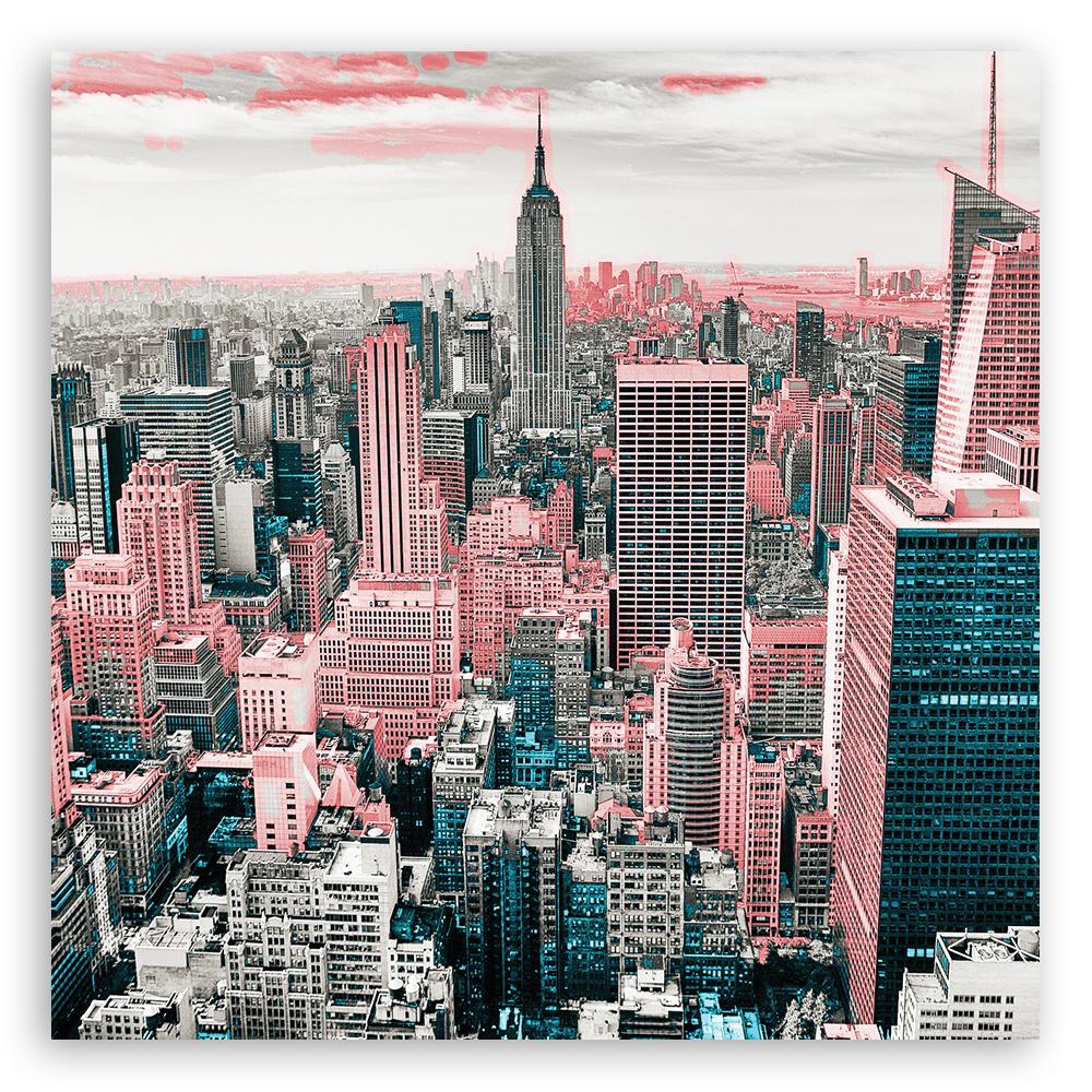 Canvas Print Panorama New York City