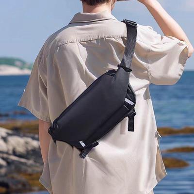 Waist Pack Men's Sports Multi-functional Large Capacity Senior Sense Crossbody Bag Casual Men's Single Shoulder Chest Bag