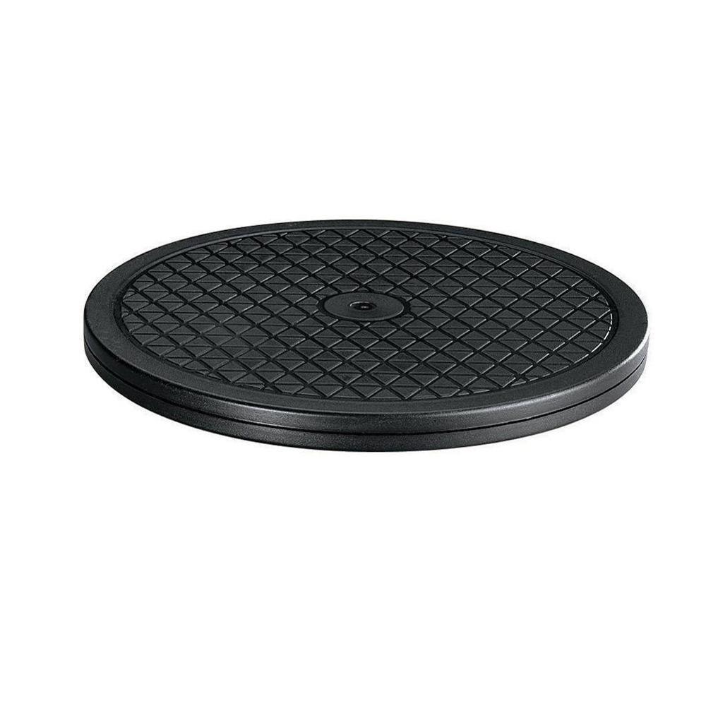 

Multipurpose Rotating Turntable Lazy Susan 360-Swivel Dual lb Food Kitchen Capacity Dropshipping Cake 220 Bearings Bal M4I5 чёрный