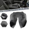 Console Lid Center Armrest Cover Microfiber Leather For Toyota Tundra 2014-