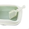 Cat Litter Box Open Top Kitty Tray Potty Toilet Bedpan for Bunny