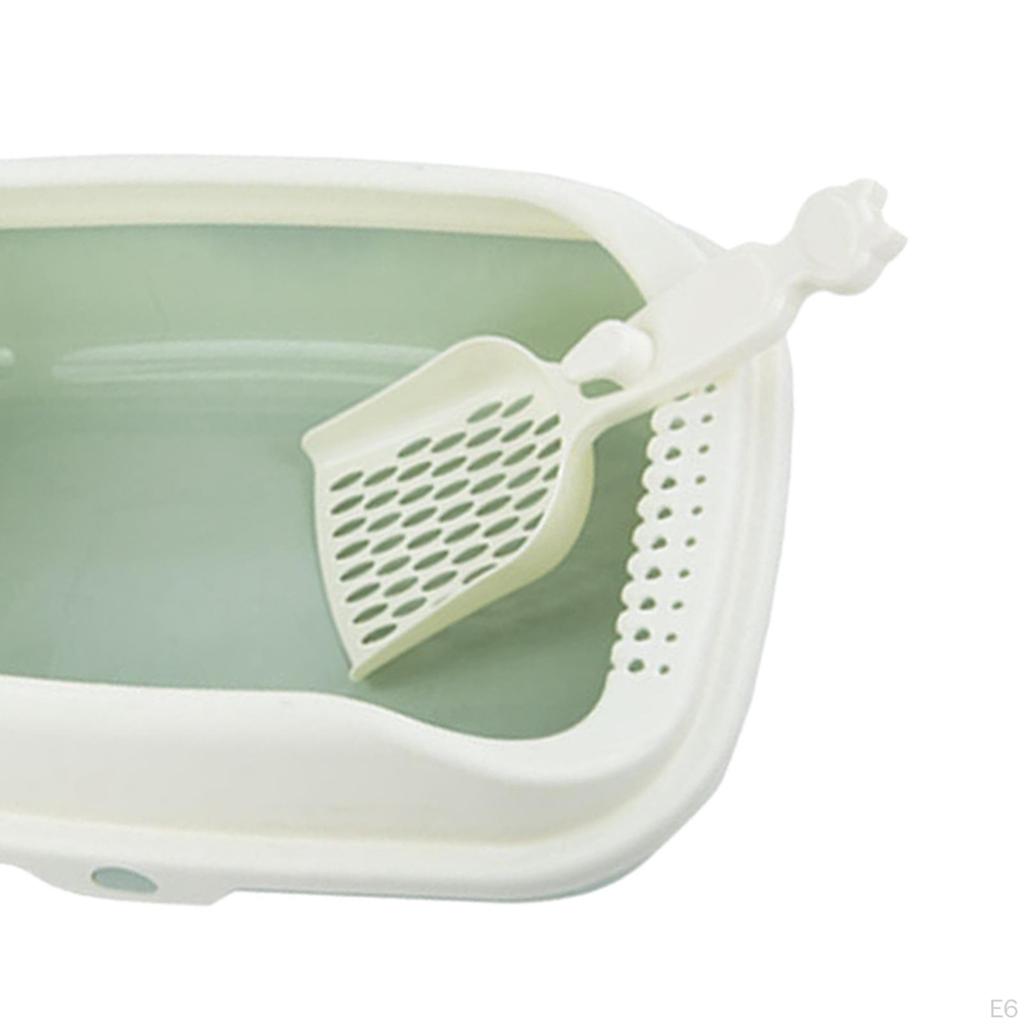 Cat Litter Box Open Top Kitty Tray Potty Toilet Bedpan for Bunny