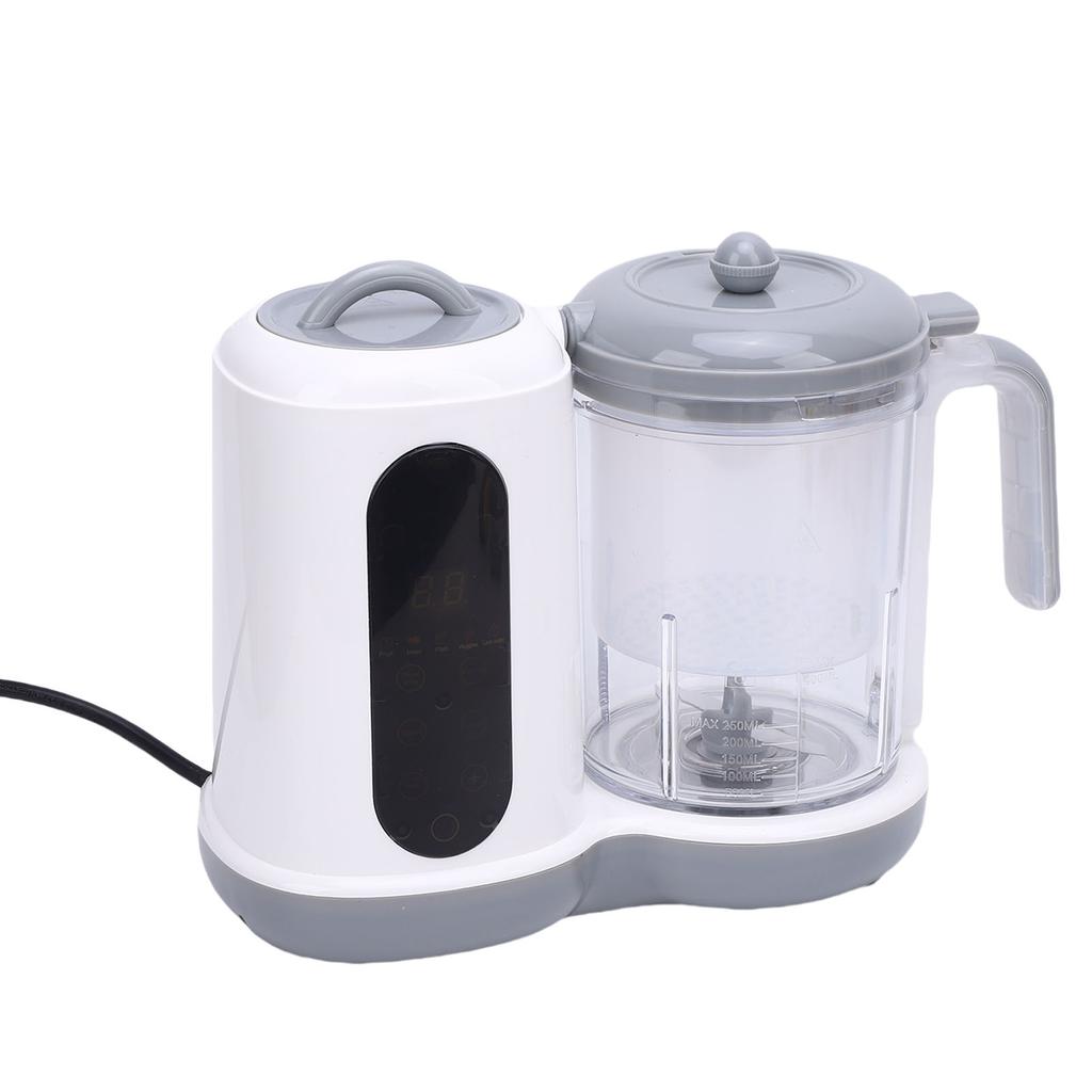 Baby Food Maker Auto Cooking Grinding Baby Steamer and Blender with Timer Large Capacity EU Plug