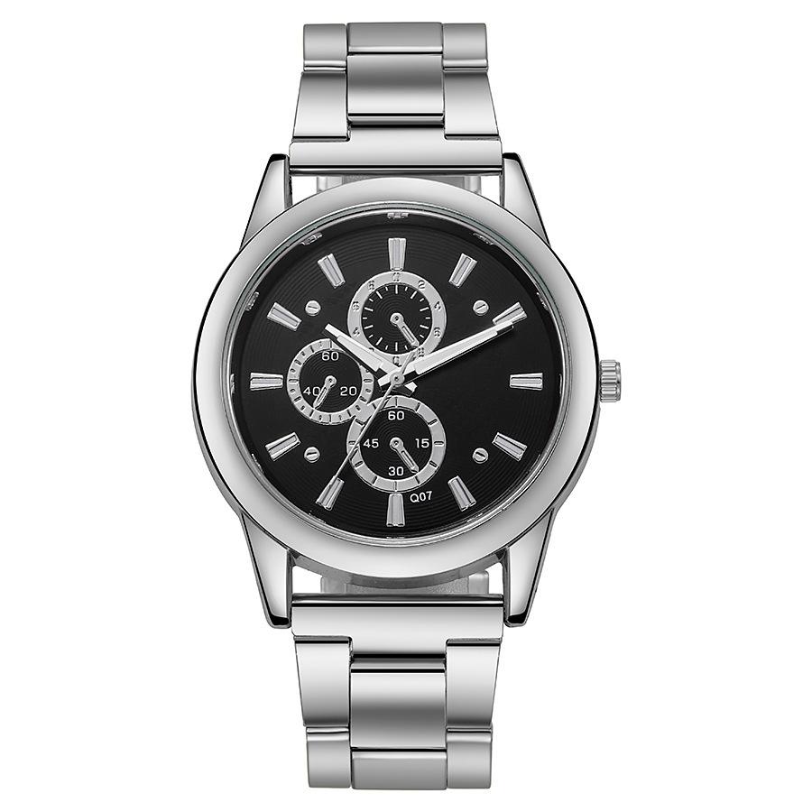 

Топ Роскошный Бренд Кварцевые Часы 3 Глазка Золотые Мужские Деловые Аналоговые Наручные Часы Повседневные Мужские Часы Relogios Masculino Montre Homme Reloj