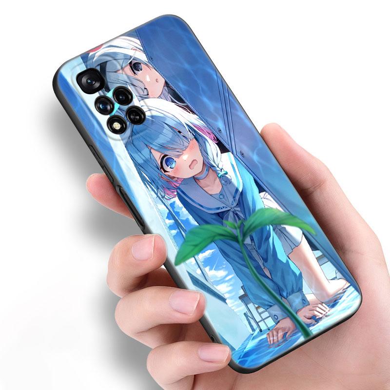 Blue Archive Game Black Silicone Phone Case For Xiaomi POCO X3 X4 NFC F5 M3 M4 M6 X5 X6 Pro F3 F4 GT 5G C55 C65 M5