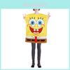 Sünger Bob Kare Pantolon Cadılar Bayramı Kostümü Polyester Cosplay Kıyafeti Yetişkinler ve Gençler İçin Özel Karakterler Dahil